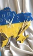 Годинник настінний з епоксидної смоли "Карта України" 80х54 см (038-80) - зображення 10