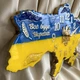 Часы настенные из эпоксидной смолы "Карта Украины" 50х34 см (001-50) - изображение 4