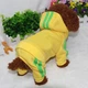 Комбинезон для котов и кошек Pet Style "Adidog" Желтый 2XL - изображение 2