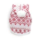 Новогоднее худи для котов и кошек Pet Style "Снежинка" Красное S - изображение 1