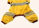 Комбінезон дощовик для собак Pet Style "Professional" Жовтий 2XL - зображення 3