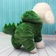 Костюм комбінезон для собак Pet Style "Діно" Зелений M - зображення 5