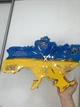 Часы настенные из эпоксидной смолы "Карта Украины" 40х27 см (031-40) - изображение 4