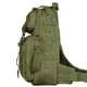 Однолямковий рюкзак Camotec Tactical City Bag Oxford 900D з кріпленням Molle олива розмір 42х26х17 см - зображення 5
