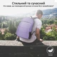 Рюкзак для ноутбука Promate Alpha-BP 15.6" Blue (alpha-bp.blue) - изображение 2
