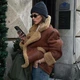 Солнцезащитные очки No Brand округлые Oculos черные - изображение 8