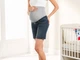 Шорти Boyfriend для вагітних для жінки Esmara LIDL 325612 34(XS) темно-синій - зображення 2