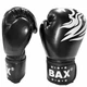 Боксерские перчатки BAX LEON 8-OZ BLACK - изображение 1