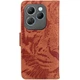 Чохол-книжка Deexe Tiger для Infinix Hot 40 / 40 Pro - Brown - зображення 6