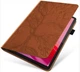 Чехол Wood Book на Xiaomi Redmi Pad SE (11") / чехол для планшета с функций подставки и отделением для кредитных карт / (коричневый) - изображение 3