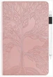 Чехол Wood Book на Xiaomi Redmi Pad SE (11") / чехол для планшета с функций подставки и отделением для кредитных карт / (розовый) - изображение 5