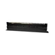 Патч-панель 24 порти NVC-PN-12-24 CAT5-CAT6 19" 1U екранована - изображение 5