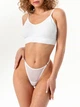Трусики стринги на регуляторах One size белые (894) - изображение 2