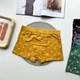 Чоловічі боксери J37108 LuAMaMA Бургери, Жовті XXL - зображення 2