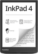 Электронная книга 7.8" PocketBook Inkpad 4 / 32ГБ / Linux / Wi-Fi / Bluetooth / Сенсорний E-Ink екран (1404 × 1872) / Налаштовувана яскравість / Вологозахищеність IPX8 / Динаміки / Срібляста (PB743G-U-WW) Б/В - зображення 1