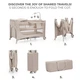 Кровать-манеж с пеленатором Kinderkraft Joy 2 Beige (KLJOY02BEG000AC)(5902533925162) - изображение 3