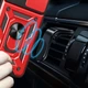 Ударостійкий чохол Camshield Serge Ring для Xiaomi Poco X6 Pro Червоний - изображение 5