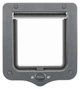 Двері для котів двосторонні Trixie 20*22 см (сірі) - зображення 2