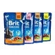 Набір вологого корму для стерилізованих котів Brit Premium Sterilised pouch 12 шт/100 г - зображення 3