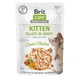 Корм вологий Brit Care Fillets in Gravy Choice Chicken Kitten для кошенят філе в соусі з куркою 85 г - зображення 1