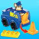 Klocki konstrukcyjne Mega Bloks Paw Patrol Radiowóz patrolowy Chase'a 10 elementów (194735024315) - obraz 5