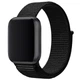 Ремешок Nylon для Apple Watch 38/40/41/42mm(ser.10) Черный / Black - изображение 1