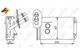 Радіатор пічки NRF 58223 Seat Cordoba, Ibiza, Toledo, Leon; Volkswagen Golf, Bora, Polo, Caddy; Audi A3, TT; Skoda Octavia 1J1819031, 1J1819031A, 1J1819031B - зображення 5