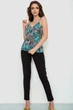 Майка AGER S Черно-бирюзовый 186R501 - изображение 2