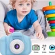 Цифровий дитячий фотоапарат, дитяча фотокамера з дисплеєм та записом відео Блакитний FP-18-Blue - зображення 7