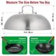 Кришка для Вок (Wok) Yosukata 29 см - зображення 3