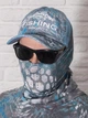Бафф-маска солнцезащитная летняя VA REPTILE SKIN Blue UPF50+ - изображение 3
