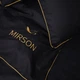Комплект постельного белья MirSon Ranforce Elite Corner 16-9000 "Black Stone" 160х220 см (2200008401375) - изображение 3