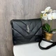 Женская мягкая сумка клатч YSL, мини сумочка для девушек - изображение 1