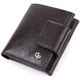Кожаный женский кошелек GRANDE PELLE 10,8х11,5х2,5 см (acs0029467) - изображение 1