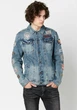 Пиджак Buffalo David Bitton Joe Patched Jean Jacket Color: Blue Vintage and Worn L - изображение 3