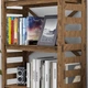 Стелаж Книжкова Шафа на 4 полиці Ladder (1200В х 750Ш х 300Г) - зображення 6