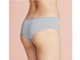 Трусики-хипстеры набор 3 шт. хлопковые для женщины Esmara LYCRA® 427474 L Серый - изображение 5
