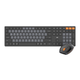 Бездротова Клавіатура та Миша Fantech Go WK895 Silent Click Колір Сірий - зображення 3
