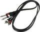 Готовый кабель RockCable RCL20932 D4 Patch Cable - 2 X RCA To 2 X TS Jack (1.5m) - изображение 1