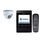 EvoVizion VP-432 Black + DP-04 cam Комплект домофона - изображение 1
