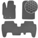 Килимки в салон Kinetic для Toyota Yaris '06-10 EVA сірі (комплект) - зображення 1