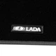 Коврики в салон Стандарт для Lada Ваз Granta 2190 '11- текстильные черные серый кант (комплект) - изображение 7
