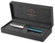Чорнильна ручка Parker 51 Teal Blue CT FP бірюзова/сталь перо F (тонке) - изображение 8