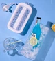 Портативная силиконовая форма для льда бутылка складная 2 в 1 ICE CUBE TRAY на 17 шариков - изображение 4