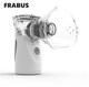 Для дітей і дорослих Інгалятор небулайзер FRABUS Mesh Nebulizer YM-252 100 KHZ портативний сірий-білий - зображення 1