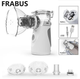Для дітей і дорослих Інгалятор небулайзер FRABUS Mesh Nebulizer YM-252 100 KHZ портативний сірий-білий - зображення 2