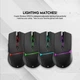 Игровая компьютерная мышь Fantech WGC3 Crypto 2.4Ghz беспроводная RGB подсветка black - изображение 7