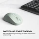 Беспроводная мышь Fantech GO W608 | 2.4G, 1200dpi | для пк и ноутбуков green - изображение 2