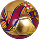 Футбольний м'яч Victoria FC Barcelona Star Gold Розмір 5 (8720153373531) - зображення 3