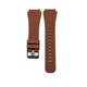 Силиконовый ремешок Watchbands для Samsung Gear S3 / Samsung Galaxy Watch 46mm Silver - коричневый (WB001COFFE) - изображение 2